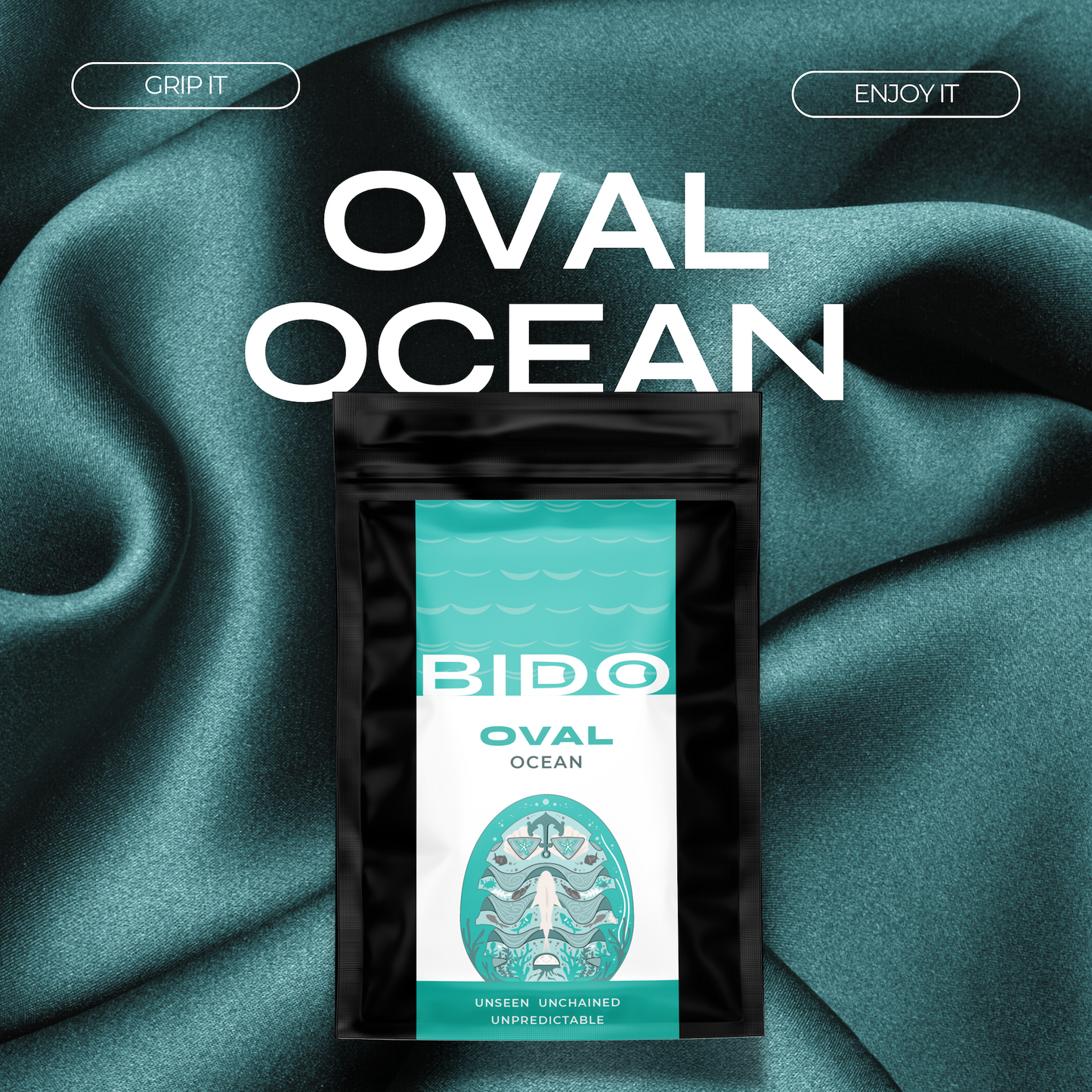 Bido Oval Massager Kit - OCEAN