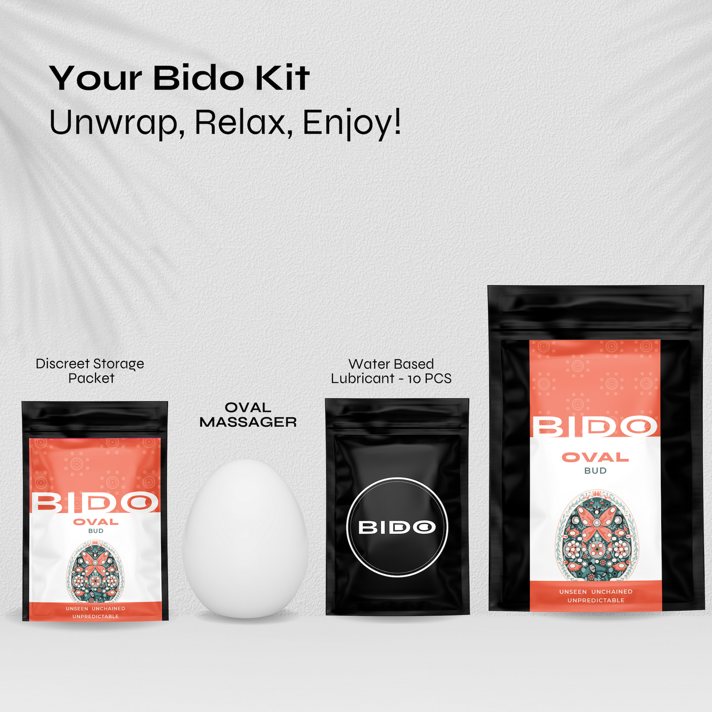 Bido Oval Massager Kit - BUD