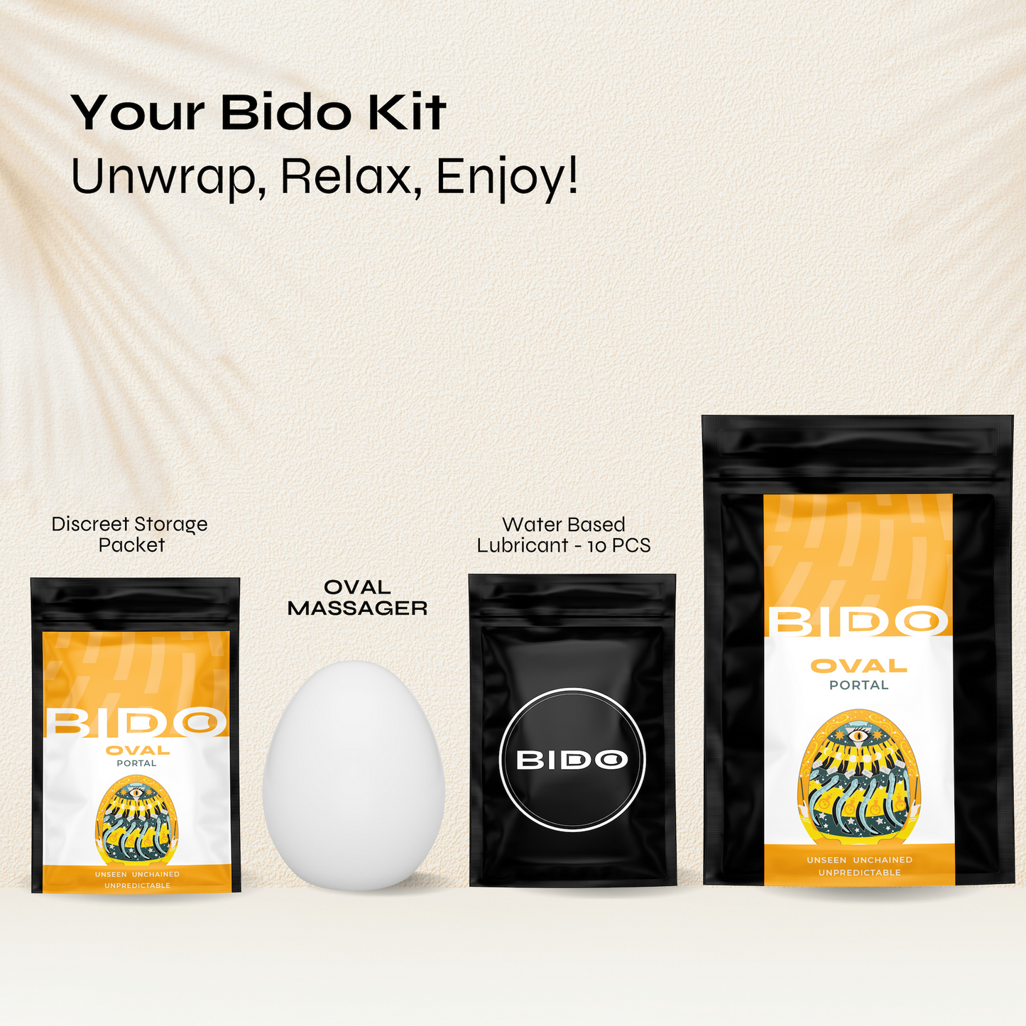 Bido Oval Massager Kit - PORTAL