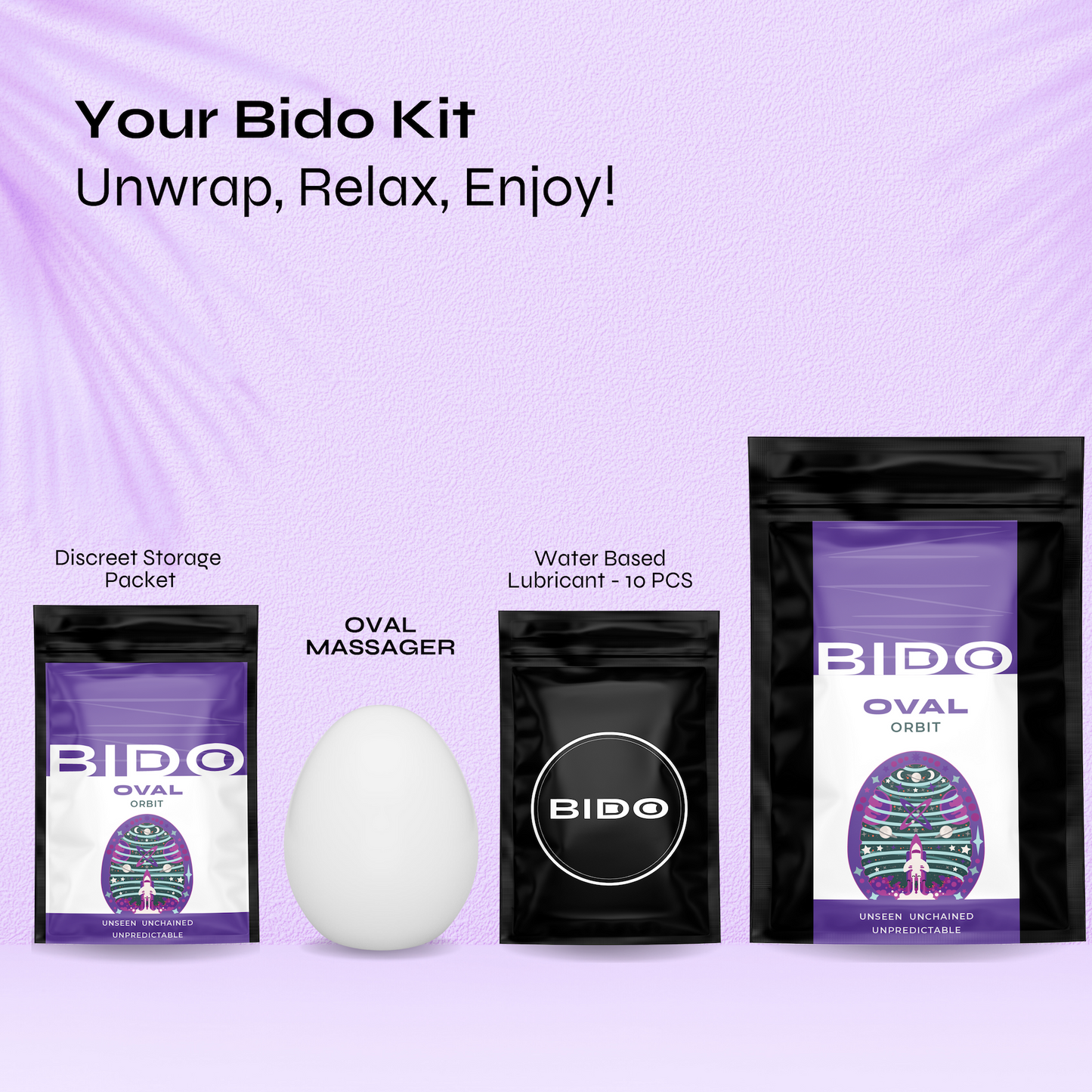 Bido Oval Massager Kit - ORBIT